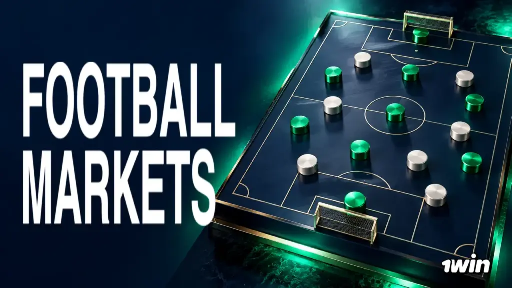 1win football illustration