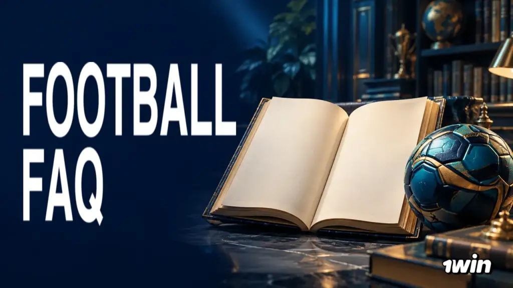 1win football illustration