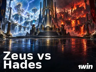 Zeus Vs Hades — 1win Nigeria game illustration
