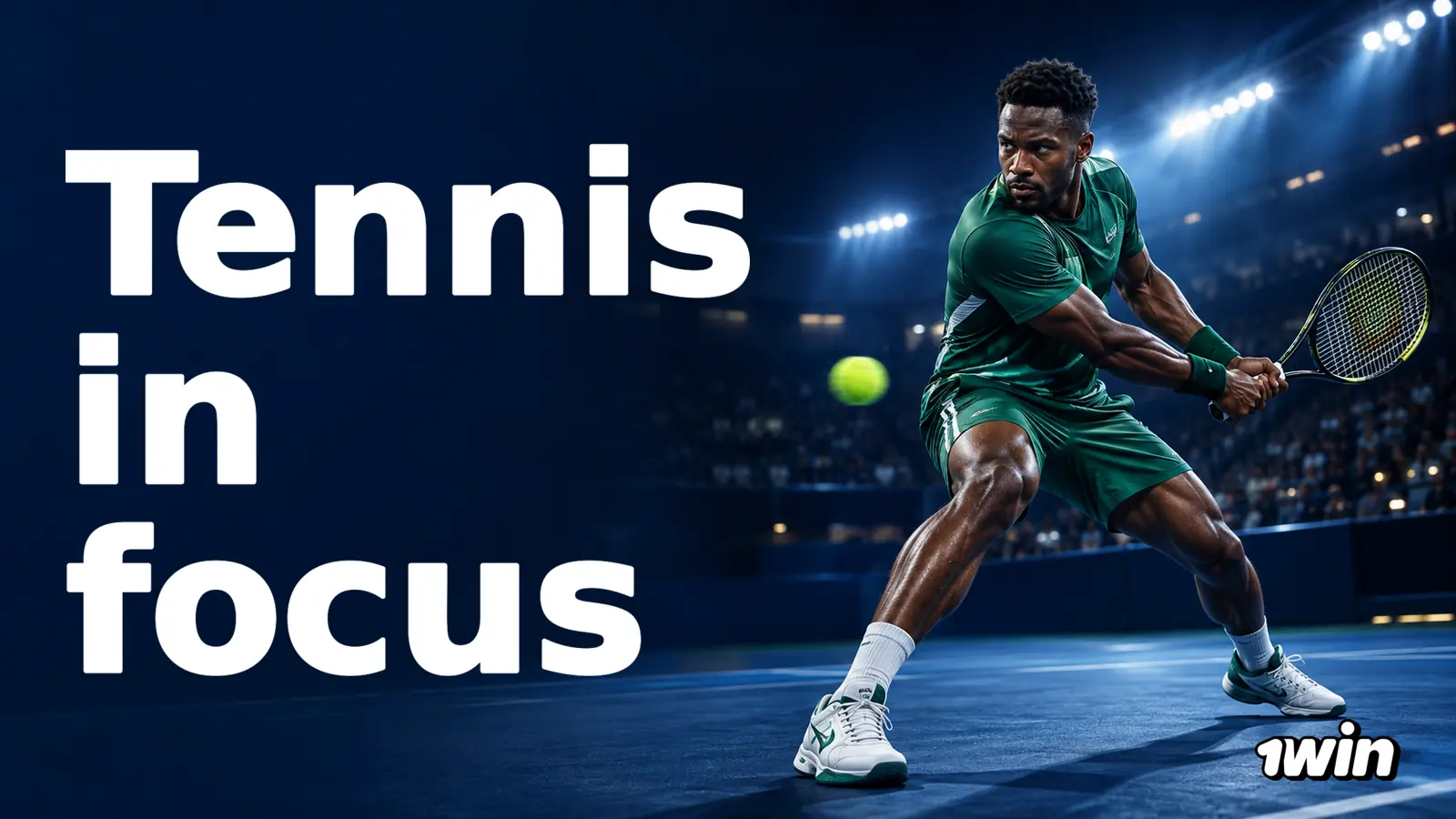 1win tennis illustration