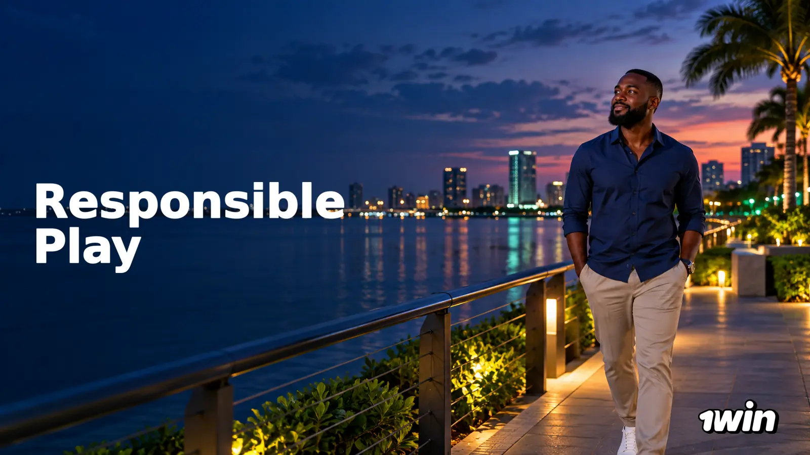 1win responsible gambling illustration