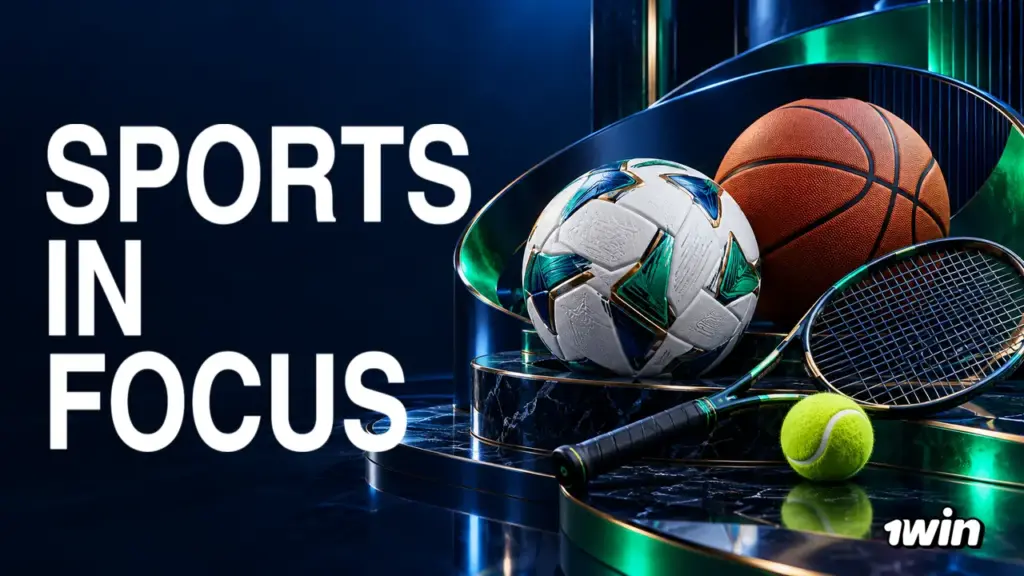 1win sports betting illustration
